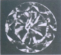 Crystal Inclusion Snowing tension cracks
