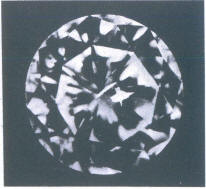 Fig 114 Crystal inclusion and crack under the table Fig 114 Crystal inclusion and crack under the table