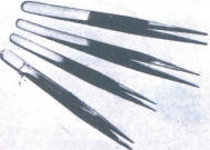 Fig, 163 Various tongs. the lowest is adjustable 