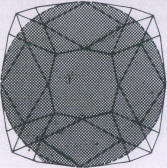 Fig 397 Modernising flat old cuts - the girdle diameter is reduced 