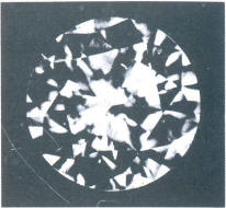 Fig 68 A light crack In the table, two crystals Fig 68 A light crack In the table, two crystals