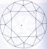 Fig 72a Two light crystals, a cleavage crack In a table facet.jpg Fig 72a Two light crystals, a cleavage crack In a table facet.jpg