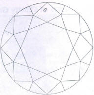Fig, 45 The cloud in Fig 45. positioned near to the girdle. VVS 2