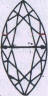 fancy cuts the width amounts to 100% of the girdle diameter