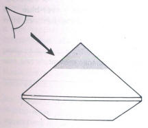 The Colour is most easily discernable at the point of the stone